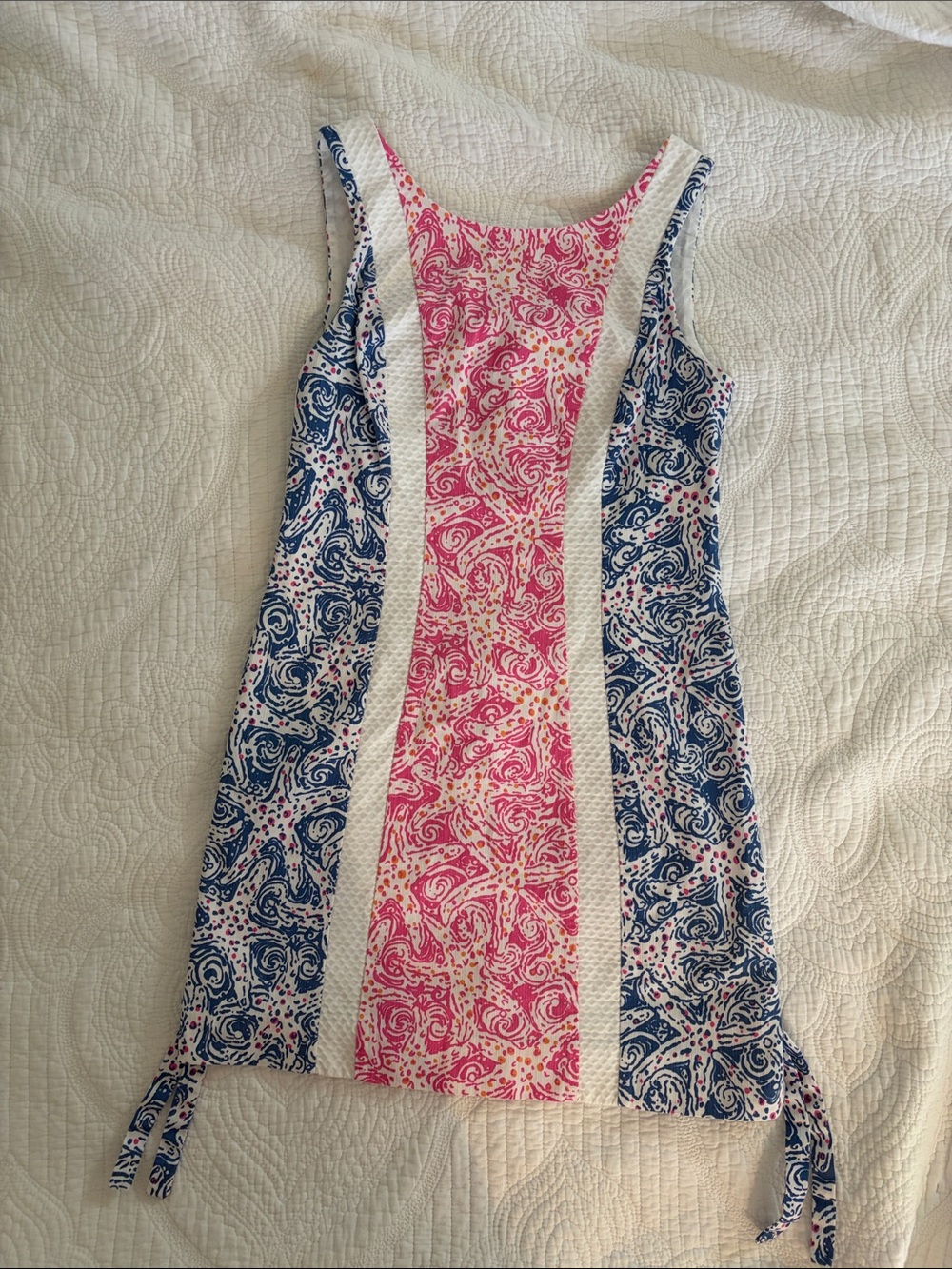Lilly Pulitzer Indigo Star Crush Starfish Dress, size 2